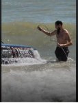 Submerged Range Rover pulled from the sea.JPG